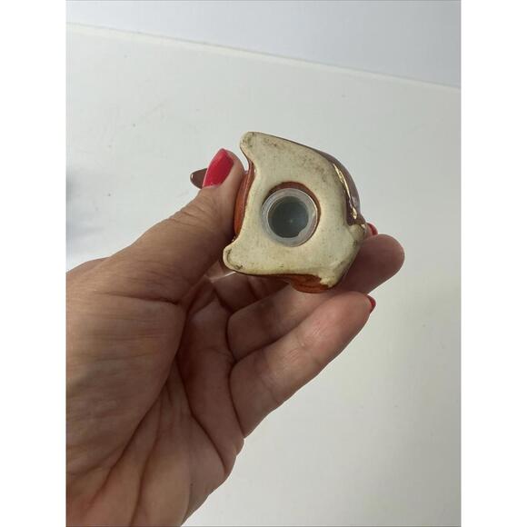 Vintage Enesco Japan Brown Glazed Cow Salt & Pepper Shaker Set RARE - Picture 5 of 15